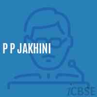 P P Jakhini Primary School Logo