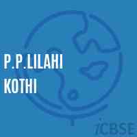 P.P.Lilahi Kothi Primary School Logo