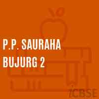 P.P. Sauraha Bujurg 2 Primary School Logo