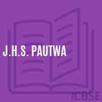 J.H.S. Pautwa Middle School Logo
