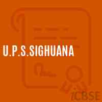 U.P.S.Sighuana Middle School Logo