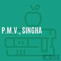P.M.V., Singha Middle School Logo