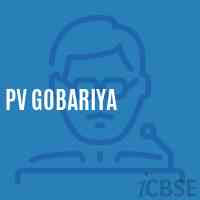 Pv Gobariya Primary School Logo