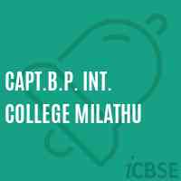 Capt.B.P. Int. College Milathu High School Logo