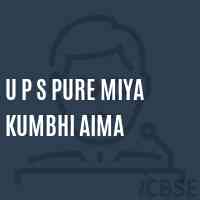 U P S Pure Miya Kumbhi Aima Middle School Logo