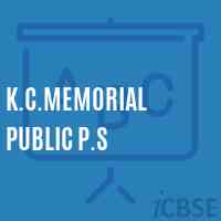 K.C.Memorial Public P.S Primary School Logo