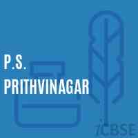 P.S. Prithvinagar Primary School Logo