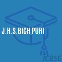 J.H.S.Bich Puri Middle School Logo