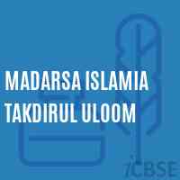 Madarsa Islamia Takdirul Uloom Primary School Logo