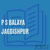 P S Balaya Jagdishpur Primary School Logo