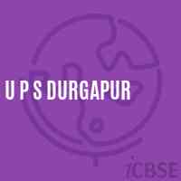 U P S Durgapur Middle School Logo
