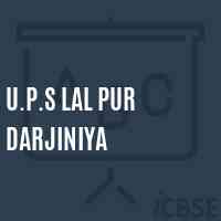 U.P.S Lal Pur Darjiniya Middle School Logo