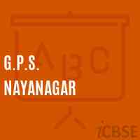 G.P.S. Nayanagar Primary School Logo