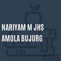 Nariyam M Jhs Amola Bujurg High School Logo
