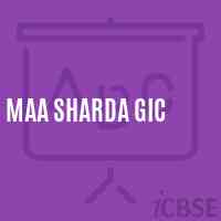 Maa Sharda Gic High School Logo