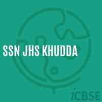 Ssn Jhs Khudda Middle School Logo