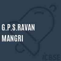 G.P.S.Ravan Mangri Primary School Logo