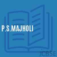 P.S.Majholi Primary School Logo