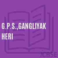 G.P.S.,Gangliyakheri Primary School Logo