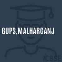 Gups,Malharganj Middle School Logo