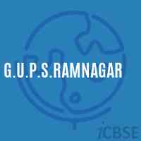 G.U.P.S.Ramnagar Middle School Logo