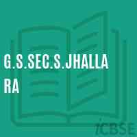 G.S.Sec.S.Jhallara High School Logo