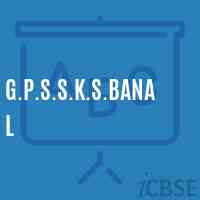 G.P.S.S.K.S.Banal Primary School Logo