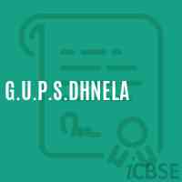 G.U.P.S.Dhnela Middle School Logo