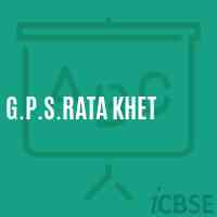 G.P.S.Rata Khet Primary School Logo