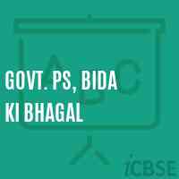 Govt. Ps, Bida Ki Bhagal Primary School Logo