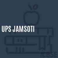 Ups Jamsoti Middle School Logo