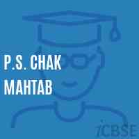 P.S. Chak Mahtab Primary School Logo
