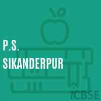 P.S. Sikanderpur Primary School Logo