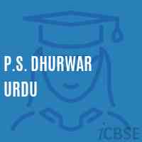 P.S. Dhurwar Urdu Middle School Logo