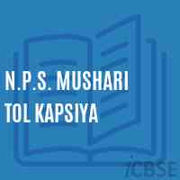 N.P.S. Mushari Tol Kapsiya Primary School Logo