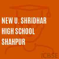 New U. Shridhar High School Shahpur Logo