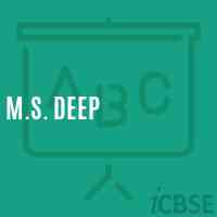 M.S. Deep Middle School Logo