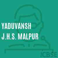 Yaduvansh J.H.S. Malpur Middle School Logo