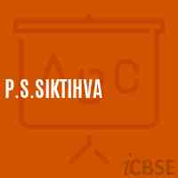 P.S.Siktihva Primary School Logo