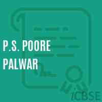 P.S. Poore Palwar Primary School Logo