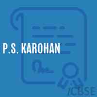 P.S. Karohan Primary School Logo