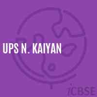 Ups N. Kaiyan Middle School Logo