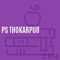 Ps Thokarpur Primary School Logo