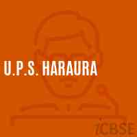 U.P.S. Haraura Middle School Logo