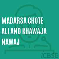 Madarsa Chote Ali and Khawaja Nawaj Primary School Logo