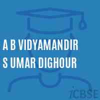 A B Vidyamandir S Umar Dighour Primary School Logo