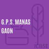 G.P.S. Manas Gaon Primary School Logo