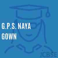 G.P.S. Naya Gown Primary School Logo
