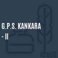 G.P.S. Kankara - Ii Primary School Logo