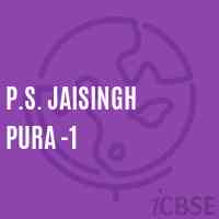 P.S. Jaisingh Pura -1 Primary School Logo